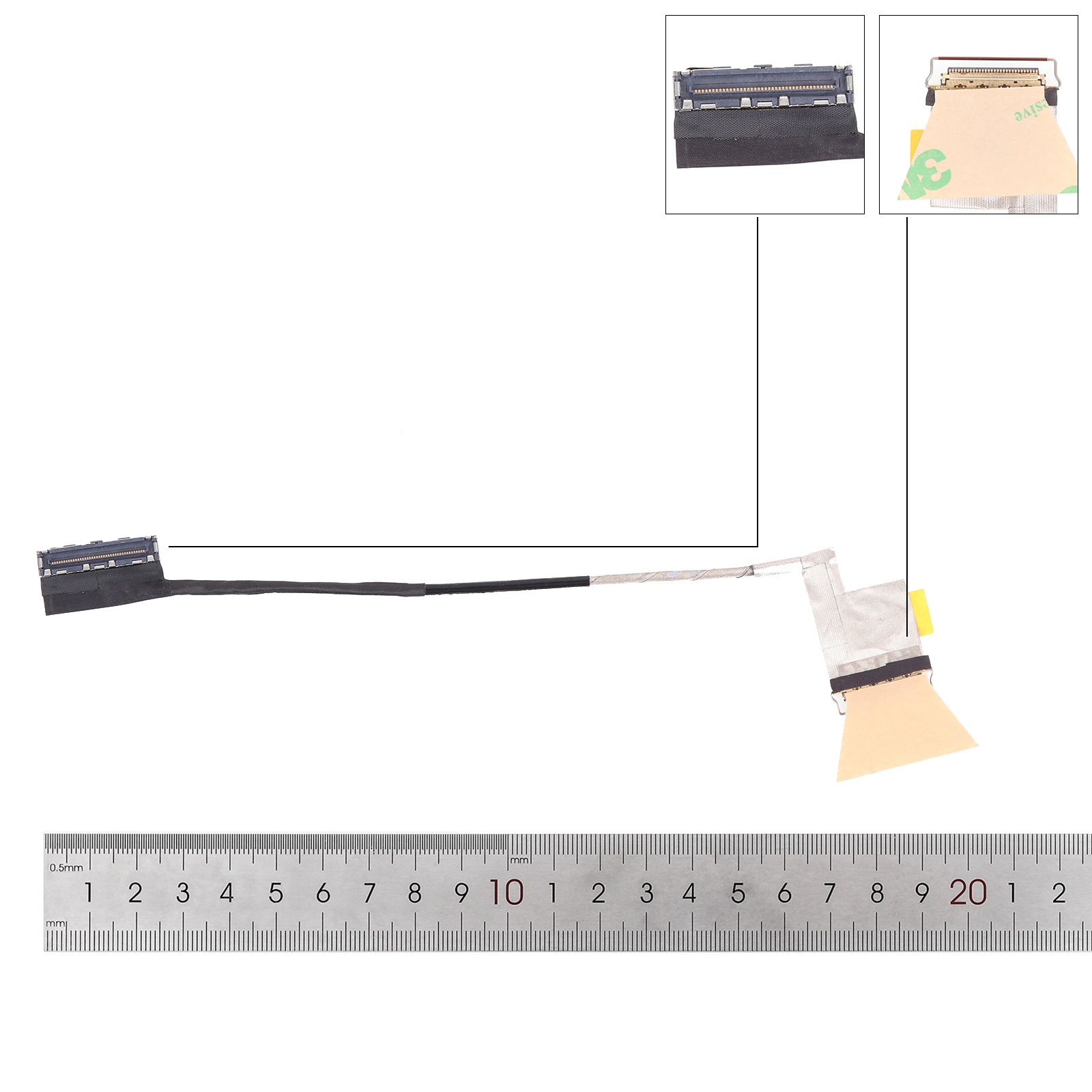 Picture of New LCD Display Screen Cable Replacement  For HP  840 g9 30PIN FHD without touch.